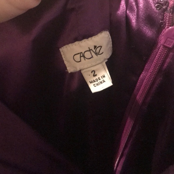 Royal purple dress - Picture 4 of 4